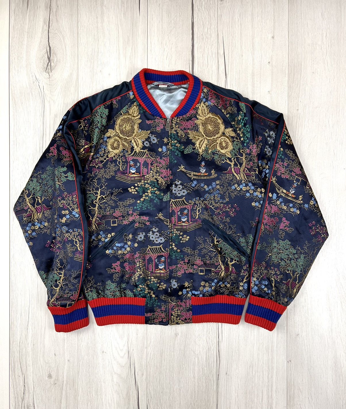 Gucci donald duck bomber on sale