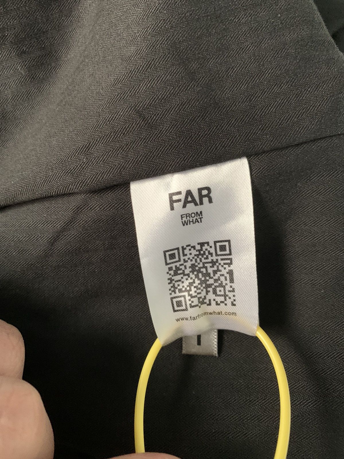 FAR FROM WHAT Far From What Far Archive Nylon Cropped Work Jacket Size US M / EU 48-50 / 2 - 7 Thumbnail