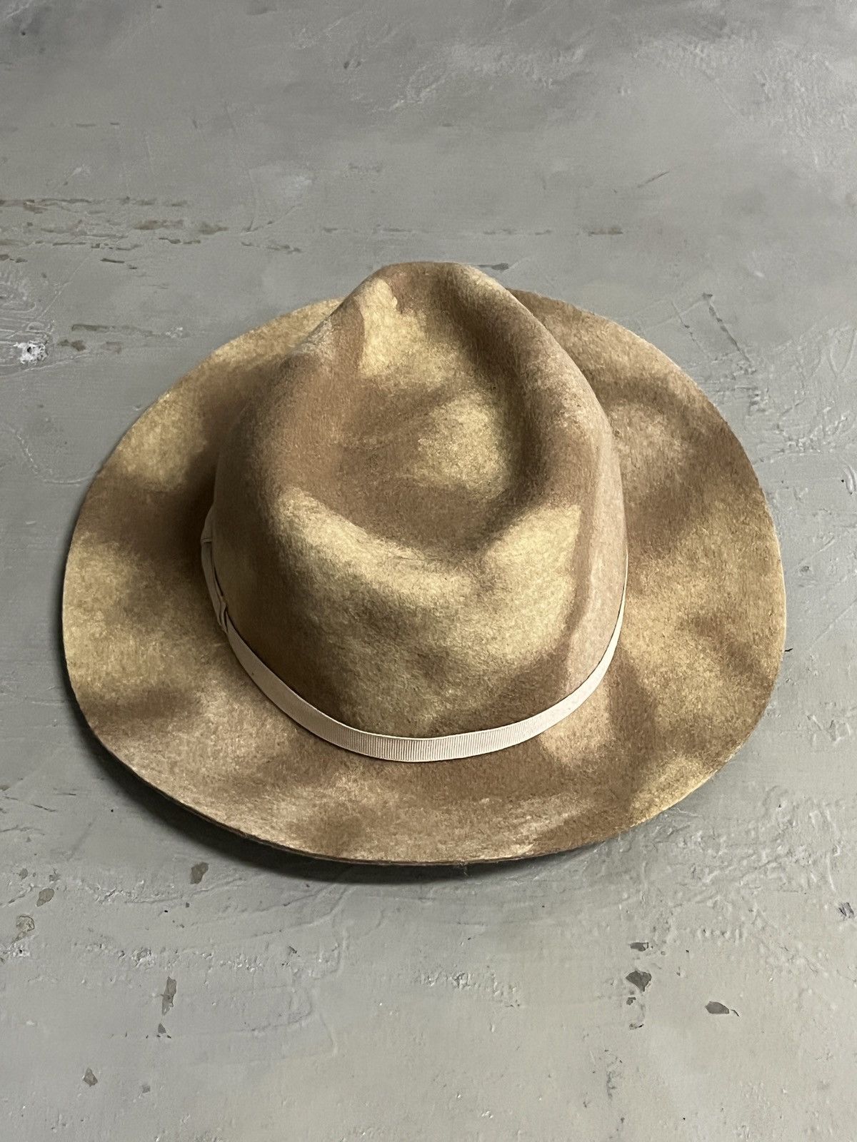 CA4LA Iconic ca4la Japan Cow Skin Yohji Visvim Style Fedora Hat Size ONE SIZE - 3 Thumbnail