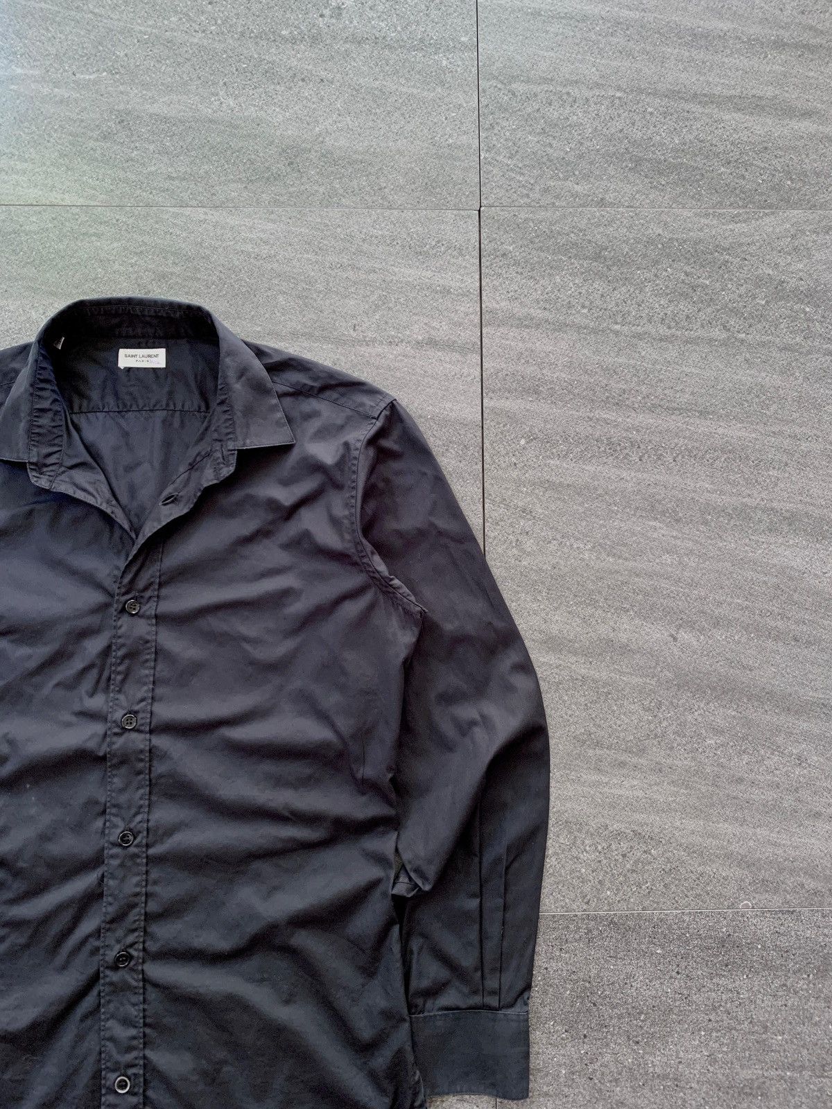 Saint Laurent Paris FREE TAX! Formal Ls Shirts by Hedi Slimane Size US M / EU 48-50 / 2 - 2 Thumbnail