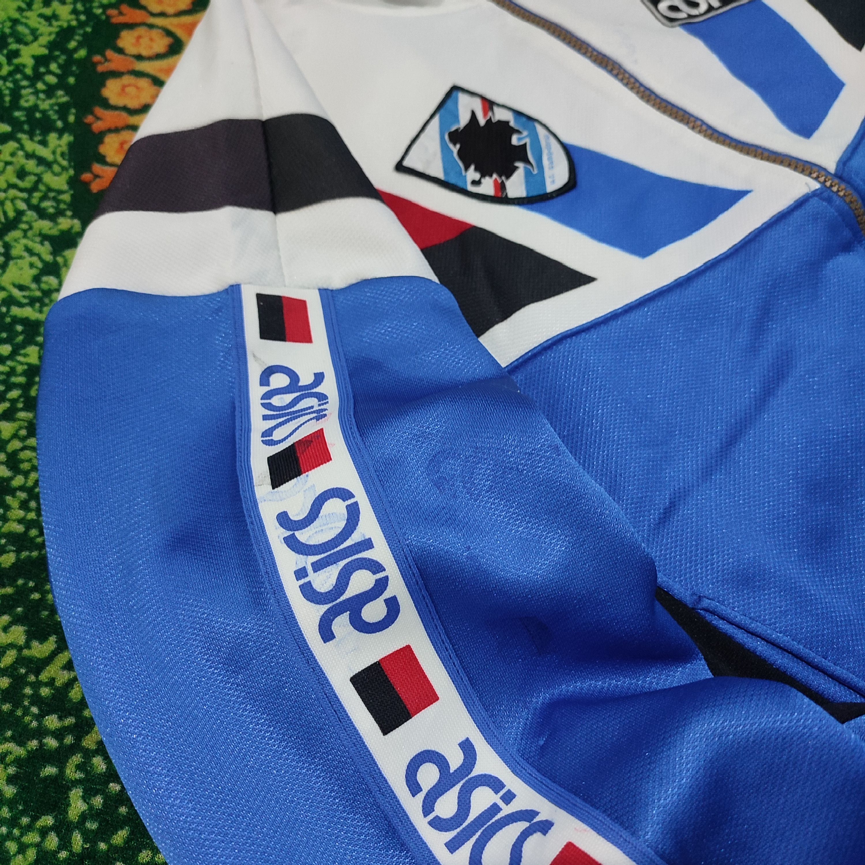 Asics × Vintage Sampdoria 1994/95 Tracksuit Jacket Vintage Size US L / EU 52-54 / 3 - 4 Thumbnail