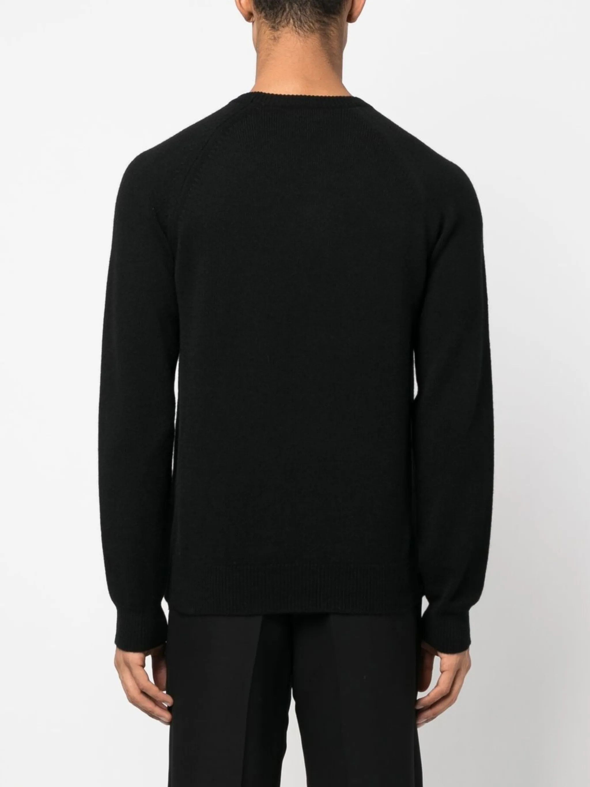 Tom Ford o1w1db10125 KCL001 Roundneck Sweater in Black Size US L / EU 52-54 / 3 - 3 Thumbnail