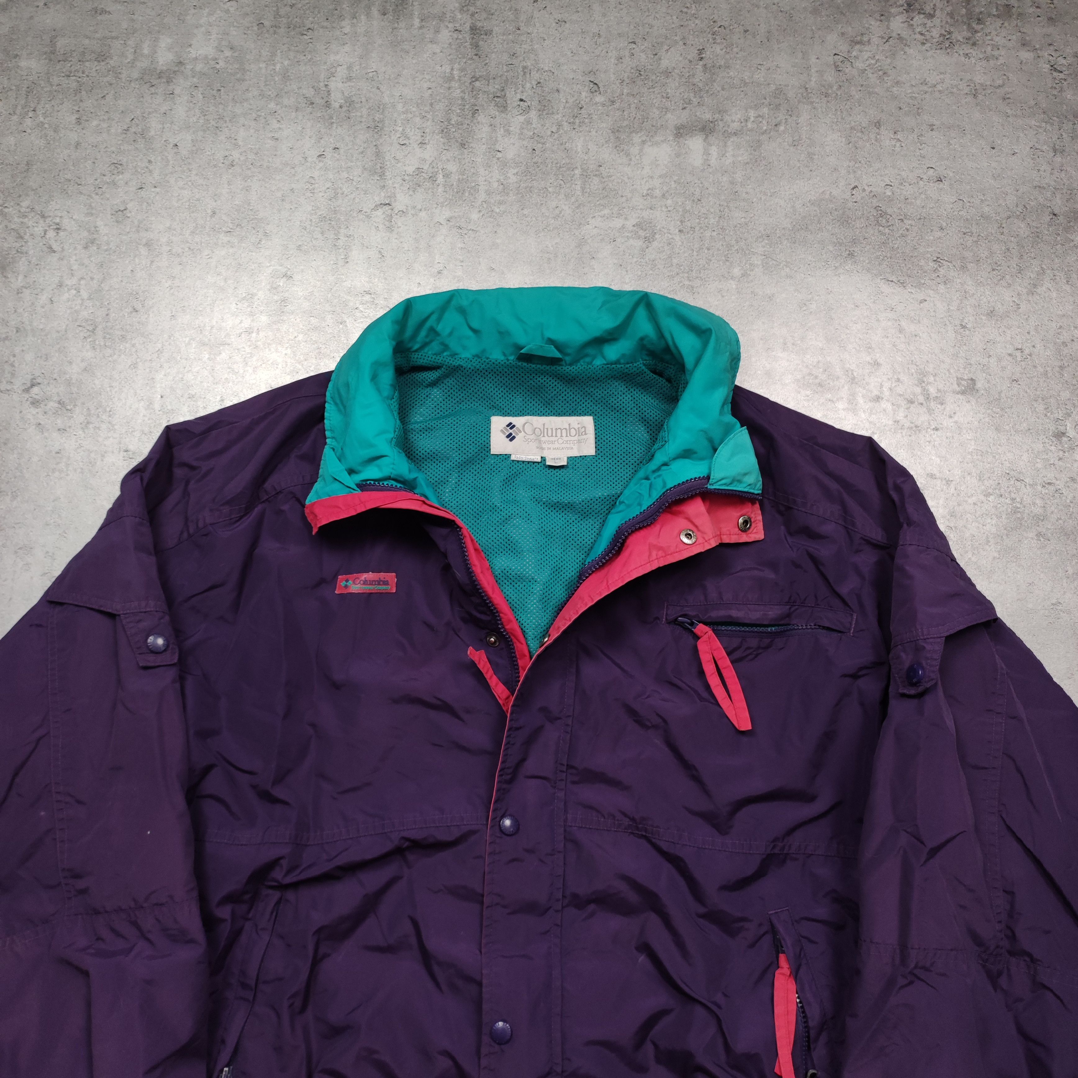 Columbia Vintage 80s OG Columbia GorpCore Archive Light Jacket Size US L / EU 52-54 / 3 - 3 Thumbnail