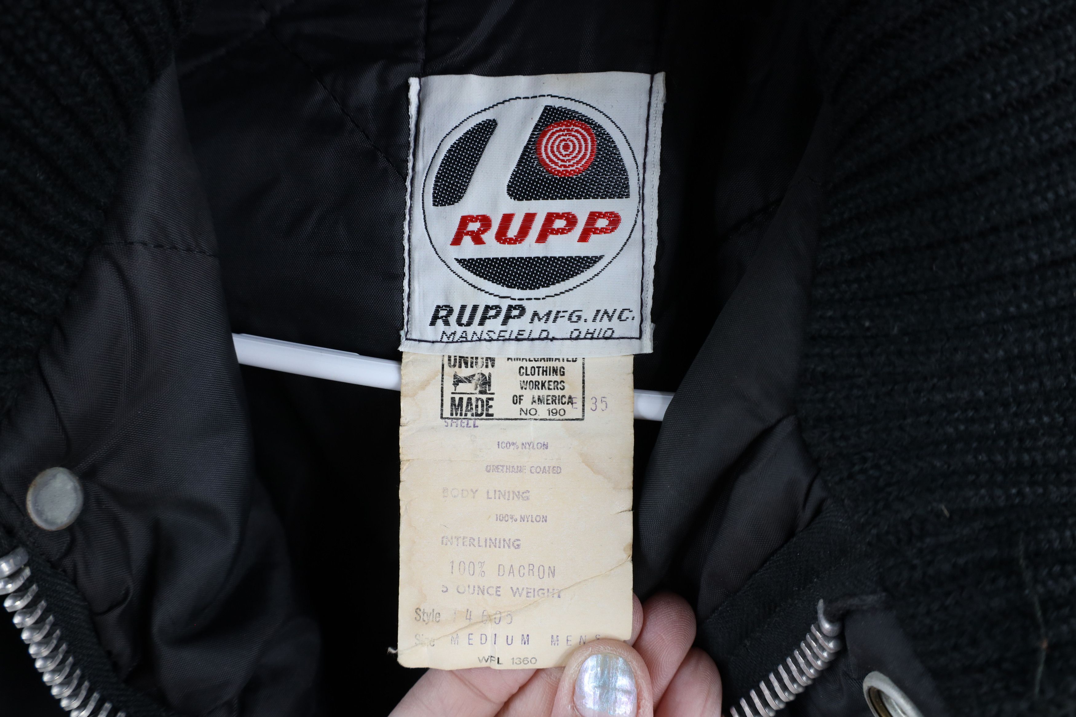 Vintage Vintage 60s 70s Rupp Snowmobiles Racing Snow Suit Coveralls Size US M / EU 48-50 / 2 - 15 Thumbnail
