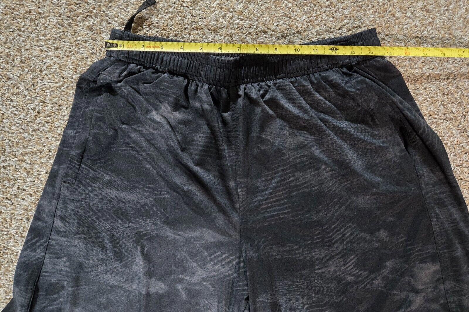 Under Armour Black Gray Under Armour Heatgear Loose Basketball Shorts L Size US 34 / EU 50 - 4 Thumbnail