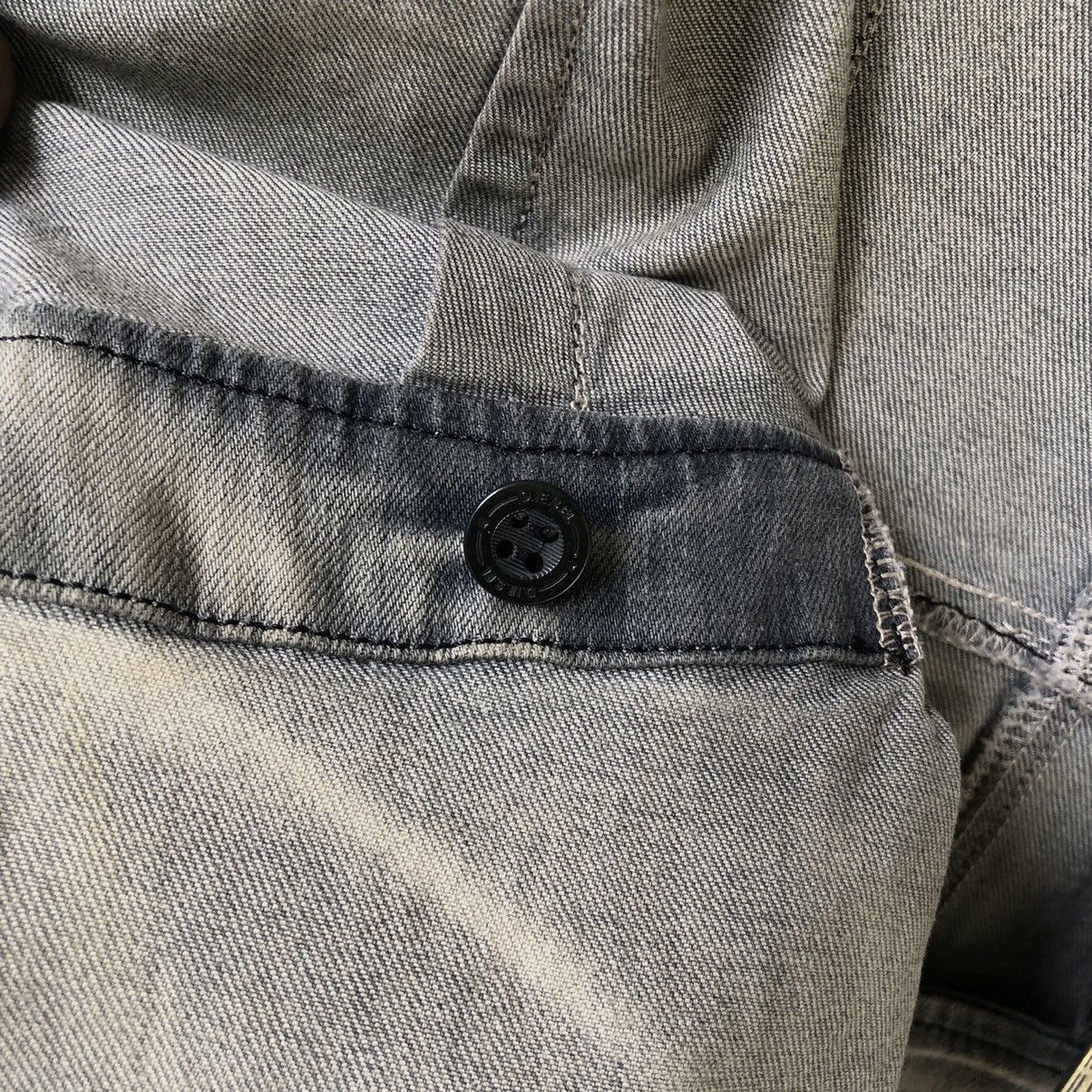 Diesel DIESEL Black Label Distressed Denim Dress Size M / US 6-8 / IT 42-44 - 13 Thumbnail