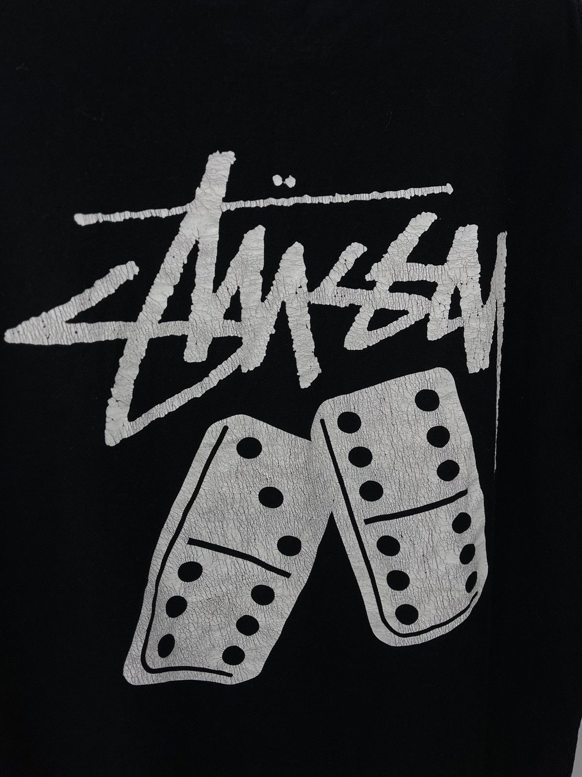 Stussy Stussy T-Shirt Big Logo Size L Black Made in Mexico Size US L / EU 52-54 / 3 - 7 Thumbnail