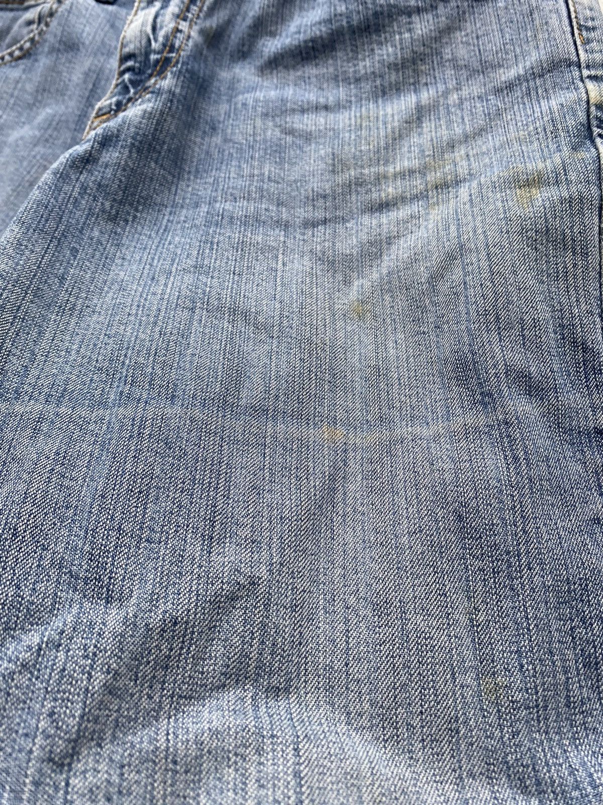 Levi's × Vintage 90s Levis Flare Bell Bottom 27 Dirty Distressed Womens Jeans Size 27" / US 4 / IT 40 - 17 Thumbnail