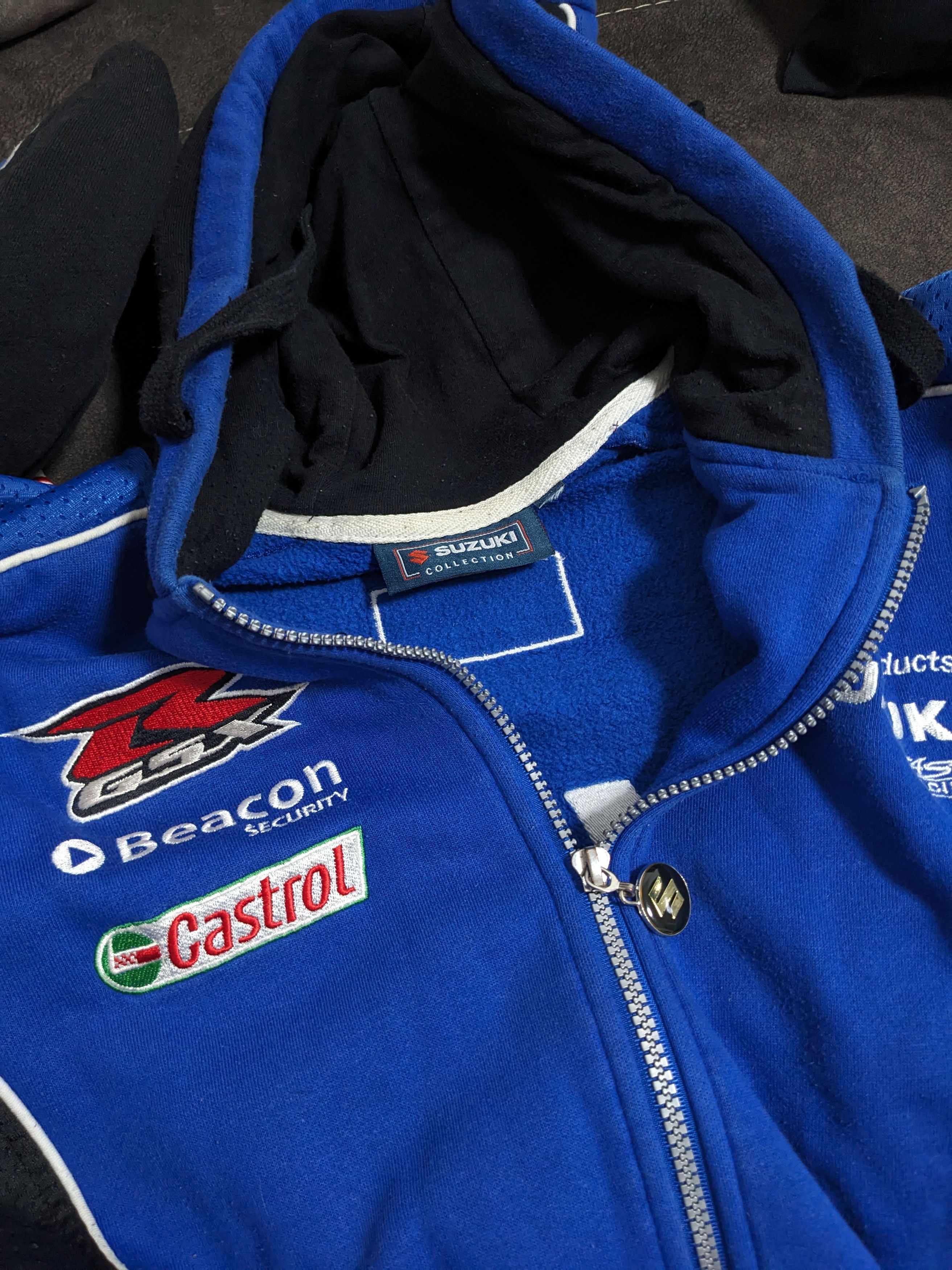 Formula 1 Suzuki Team Tyco Vintage Full Zip Hoodie Big Logo Racing Size US L / EU 52-54 / 3 - 15 Thumbnail