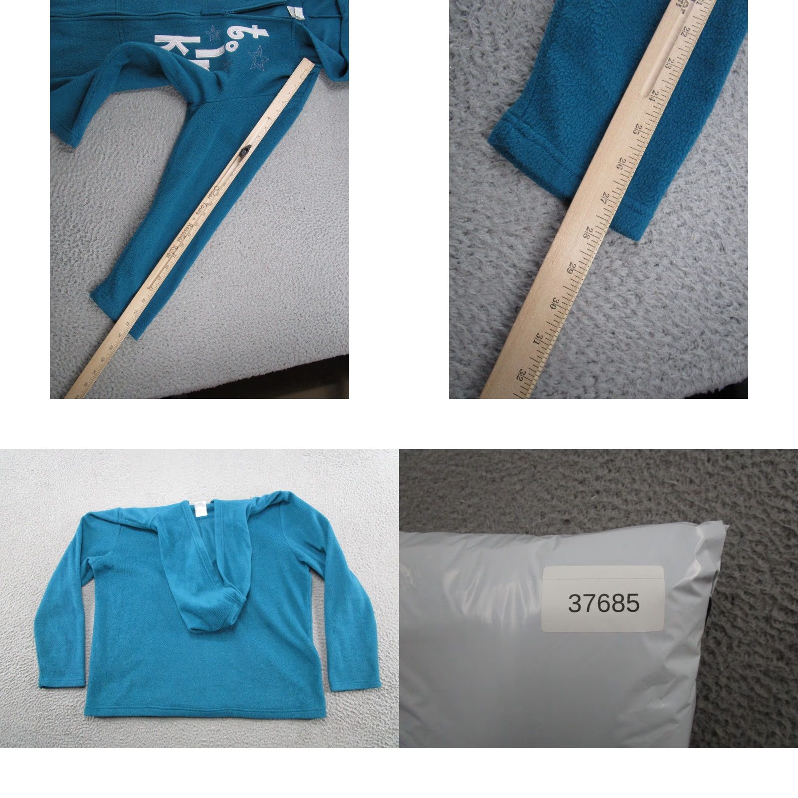 Disney VINTAGE Disney Tinkerbell Full Zip Hoodie Womens XL Blue Size XL / US 12-14 / IT 48-50 - 8 Thumbnail