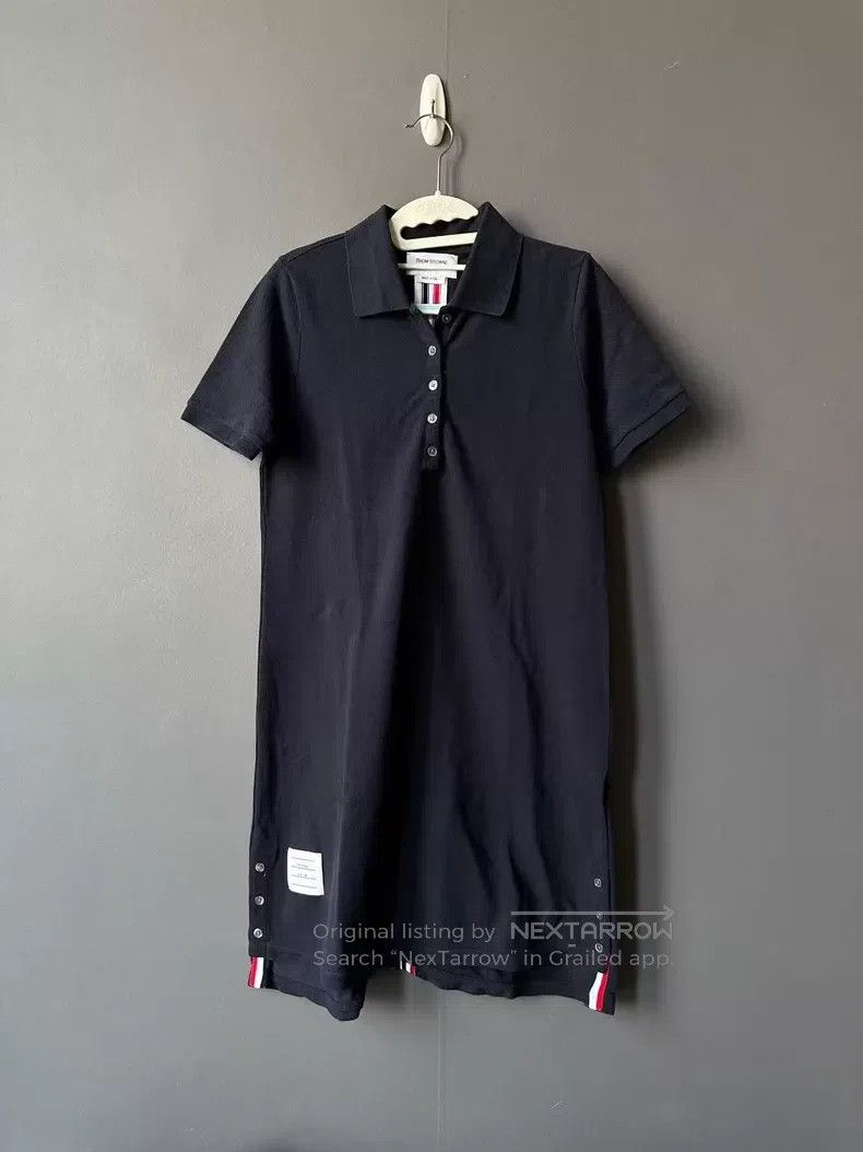 Thom Browne Thom Browne Back striped polo dress Size M / US 6-8 / IT 42-44 - 1 Thumbnail