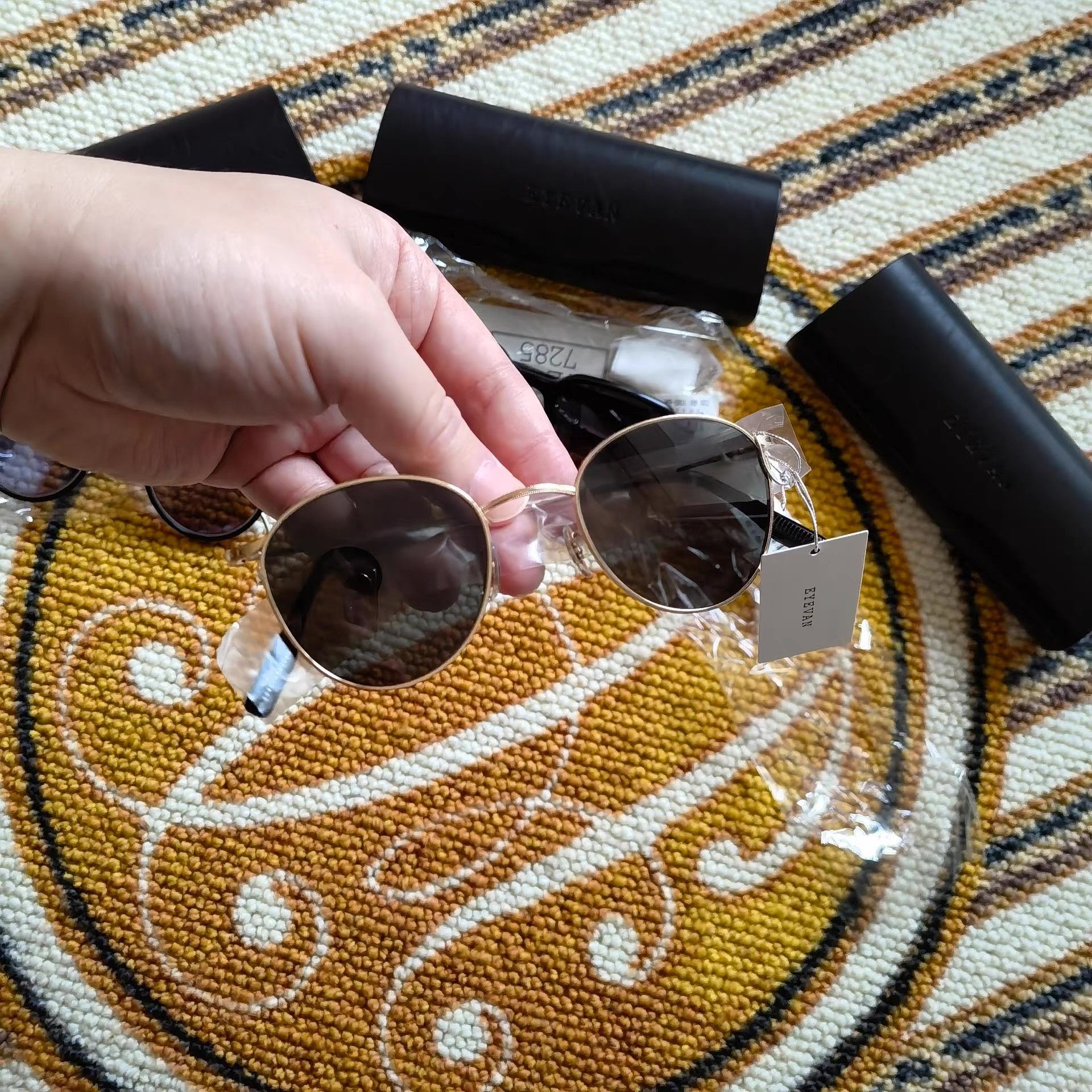 Eyevan 7285 Eyevan 7285 sunglasses Q6 Size ONE SIZE - 4 Thumbnail