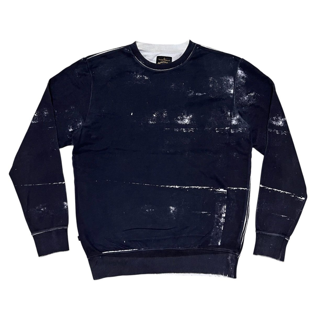 Vivienne Westwood Vivienne Westwood Anglomania Distress Punk Style Sweatshirt Size US L / EU 52-54 / 3 - 1 Thumbnail