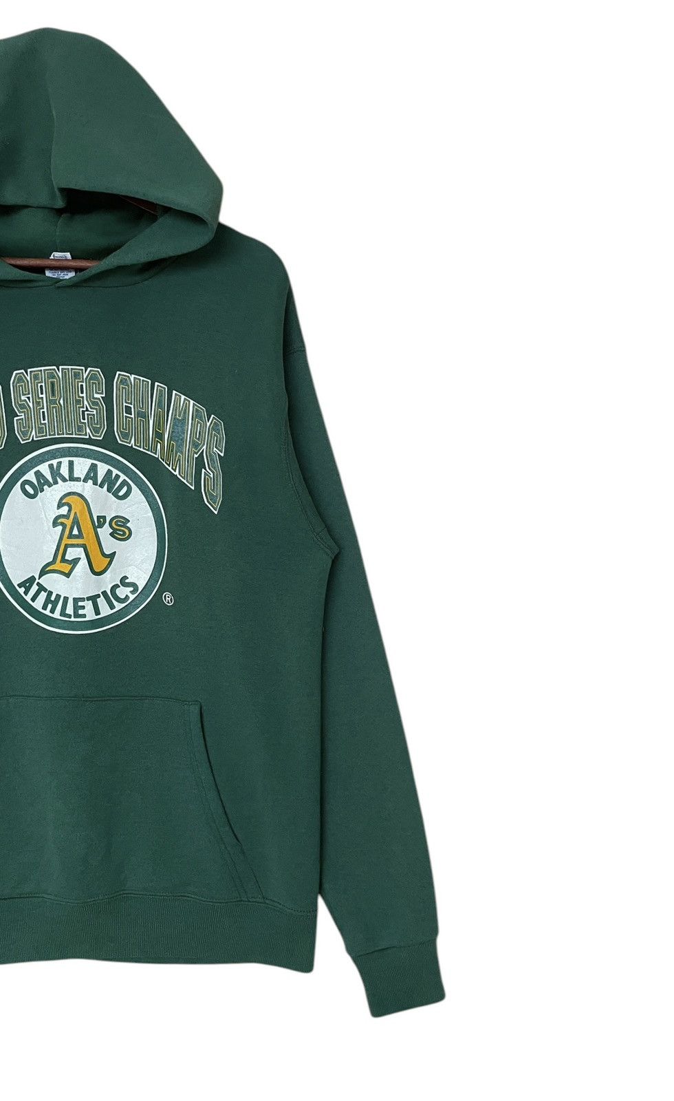 Vintage Vintage Baseball Team Oakland Atletics Hoodie 1990s Size US L / EU 52-54 / 3 - 6 Thumbnail