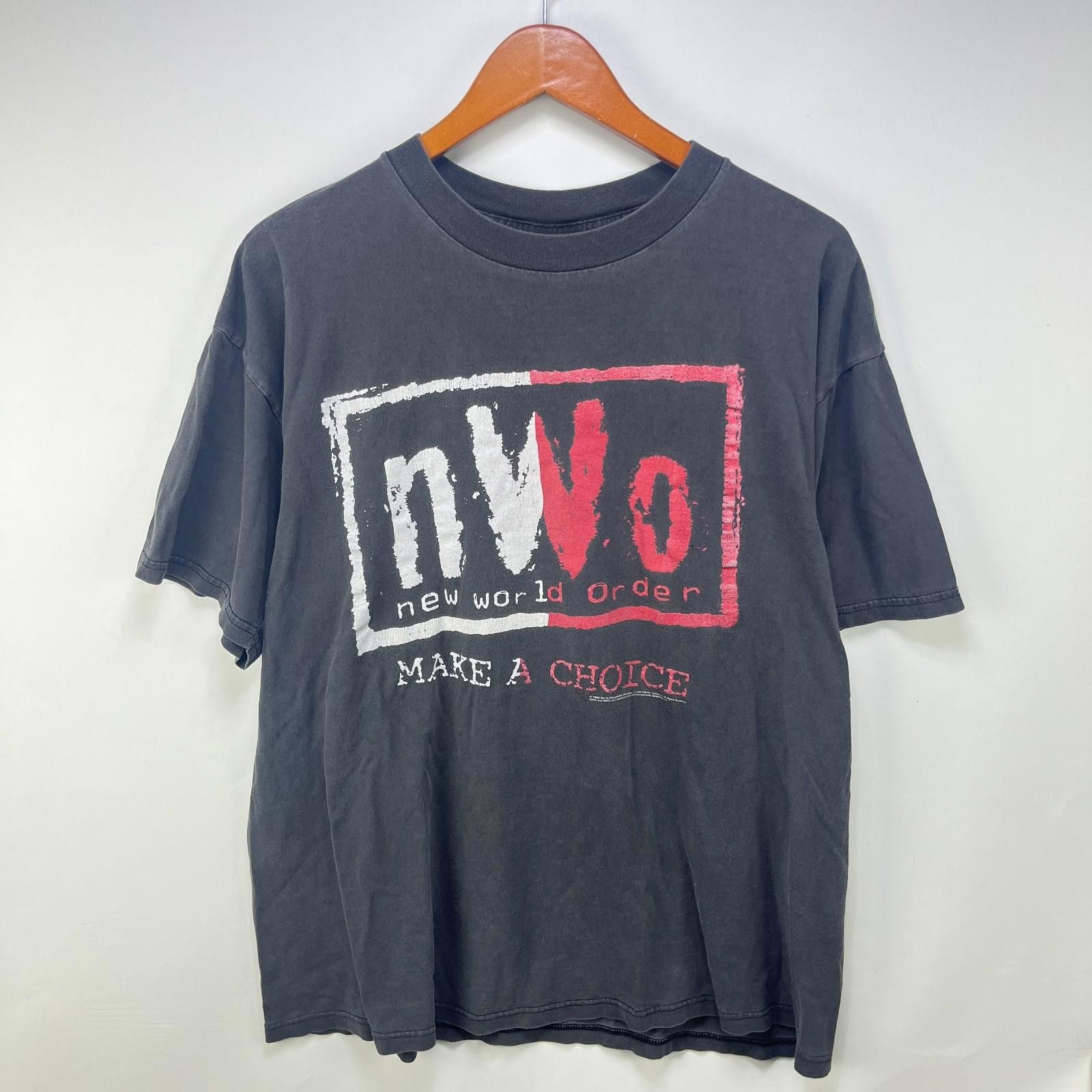 Other Vintage 90s NWO New World Order WWE Wrestling T Shirt XL Size ONE SIZE - 1 Thumbnail