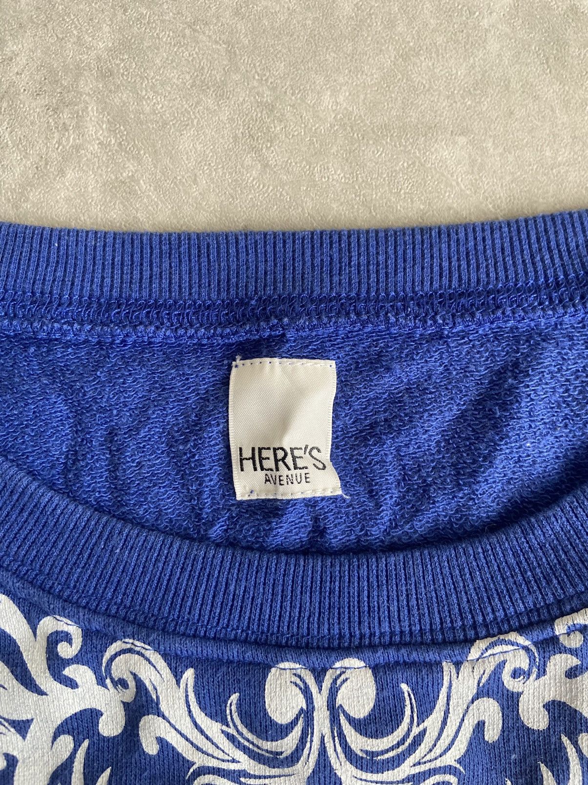 If Six Was Nine × Japanese Brand × Le Grande Bleu (L.G.B.) Here's Avenue Sweatshirt Size US S / EU 44-46 / 1 - 3 Thumbnail