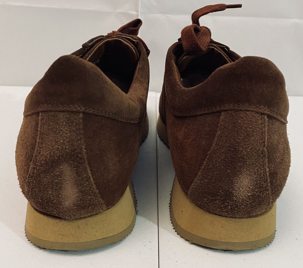 Malo Malo 🇮🇹 Brown French Calfskin Suede Voyager Sneakers 11 NEW Size US 11 / EU 44 - 9 Thumbnail