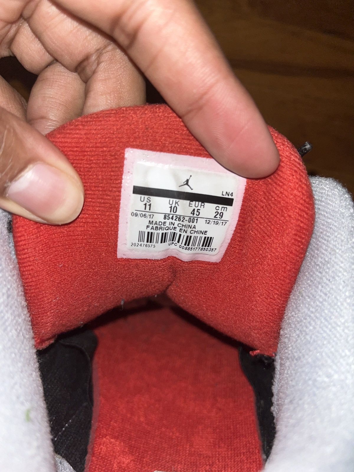 Jordan Brand AIR JORDAN 3 RETRO OG Size US 11 / EU 44 - 2 Thumbnail