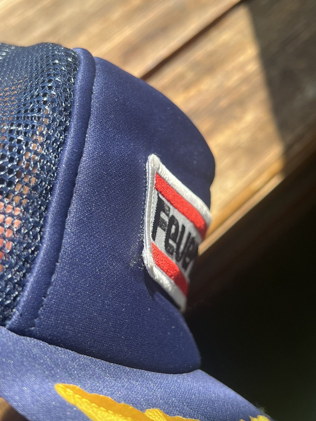 Vintage Vintage 90s German Feuerwehr Hat Cap Size ONE SIZE - 5 Thumbnail