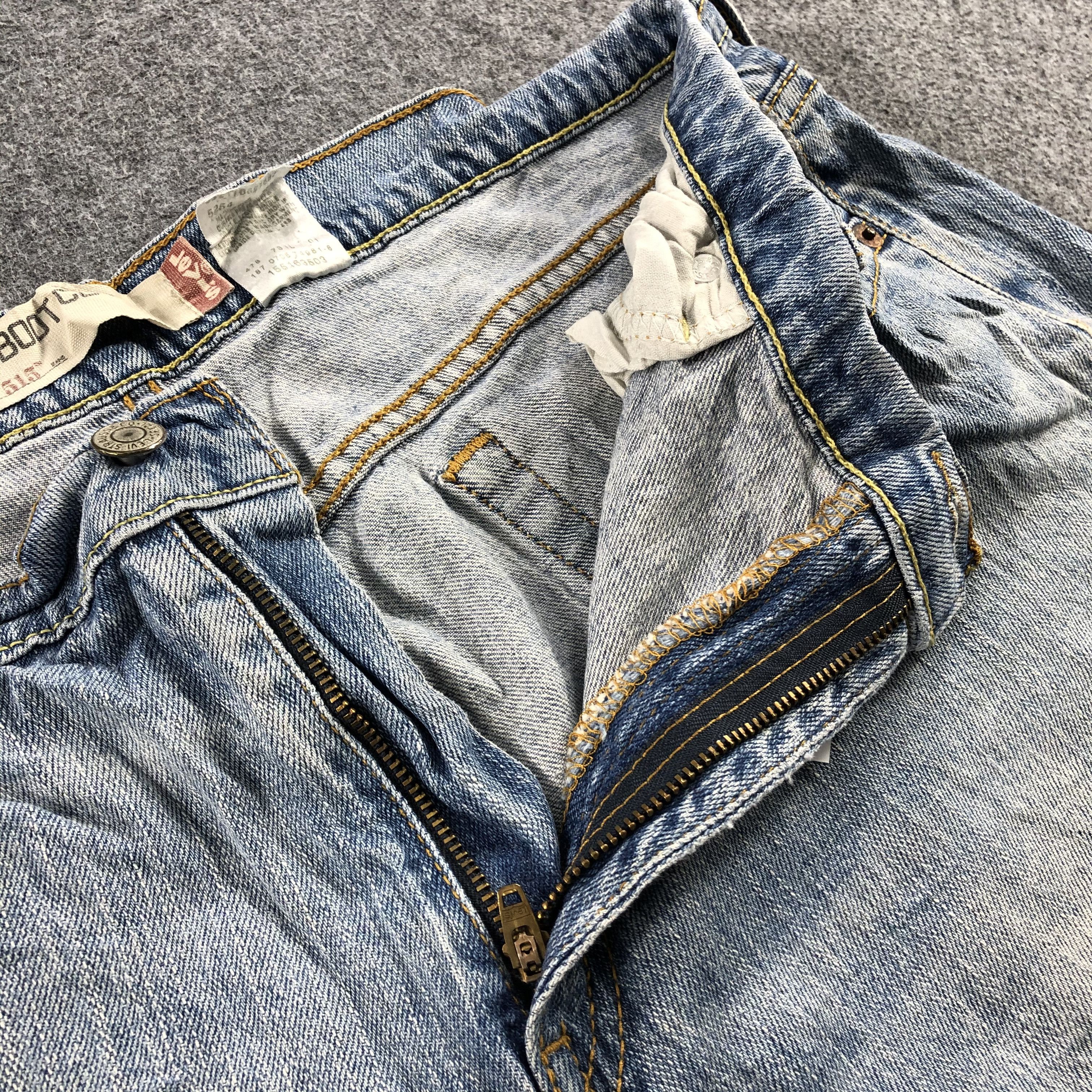 Levi's Vintage Light Wash Levis 515 Jeans-J2024 Size US 36 / EU 52 - 9 Thumbnail