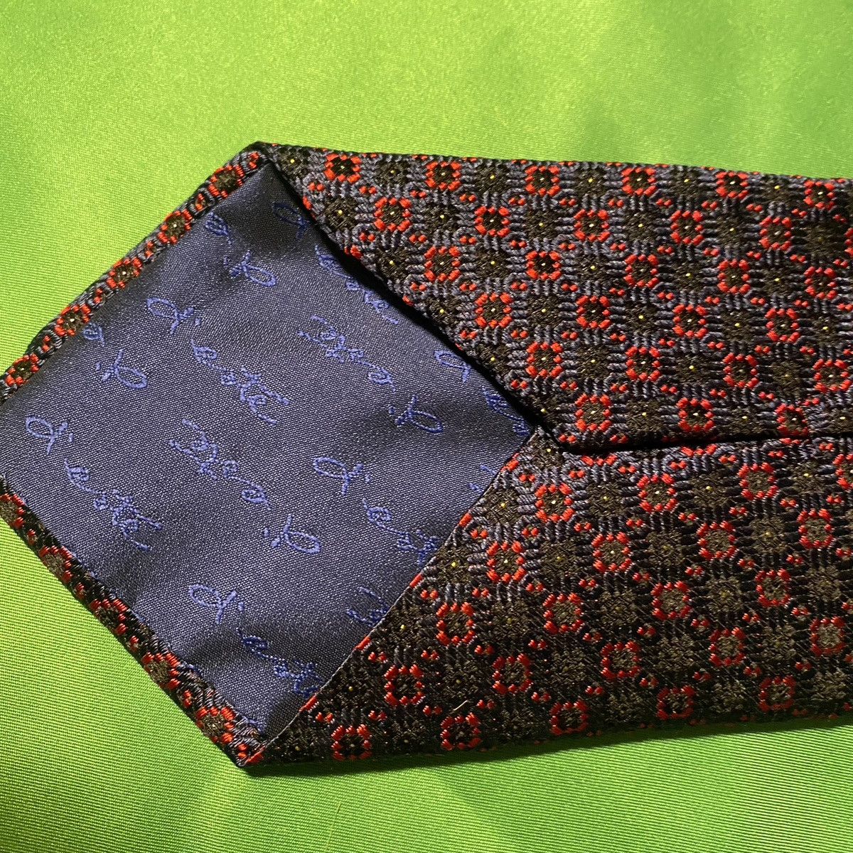 Other Silk Black and Red Bred Tie d’ este made in Italy Size ONE SIZE - 8 Thumbnail