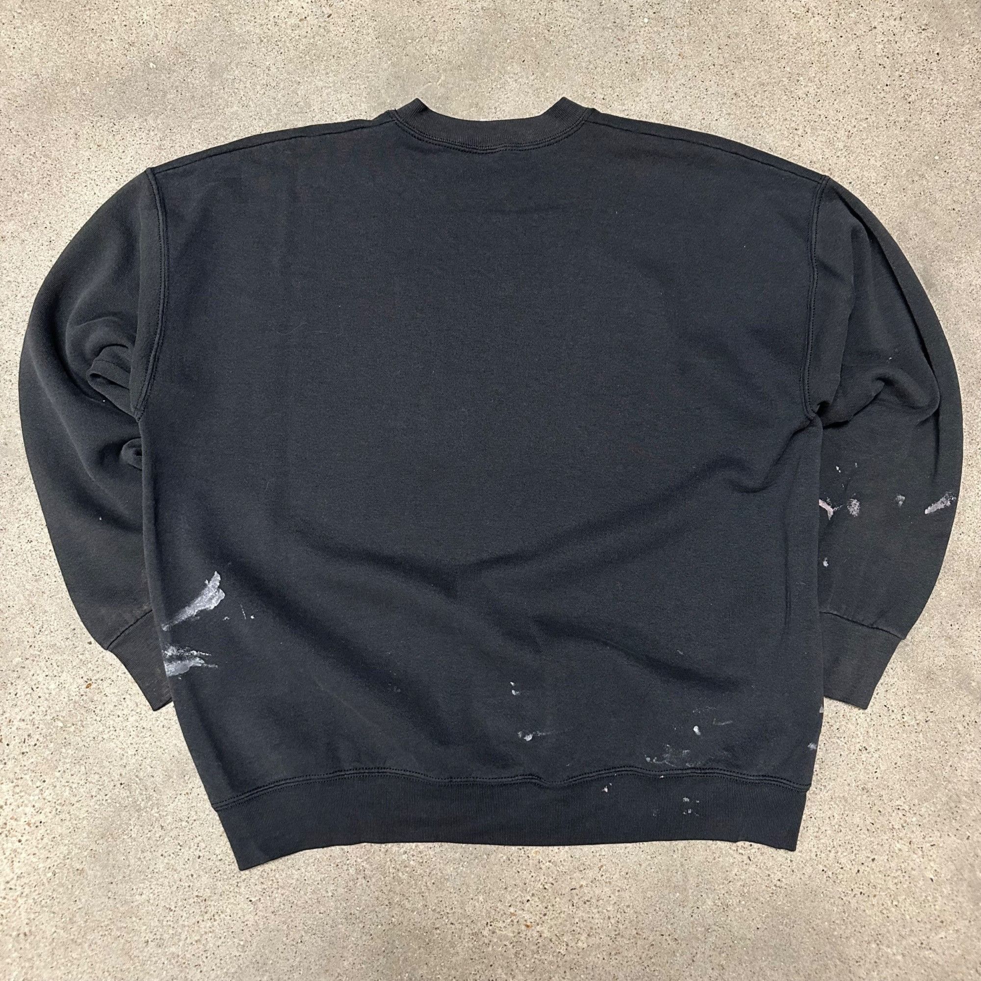 Vintage Vintage Super Faded Paint Splattered Arizona Sweatshirt Size US XL / EU 56 / 4 - 3 Thumbnail