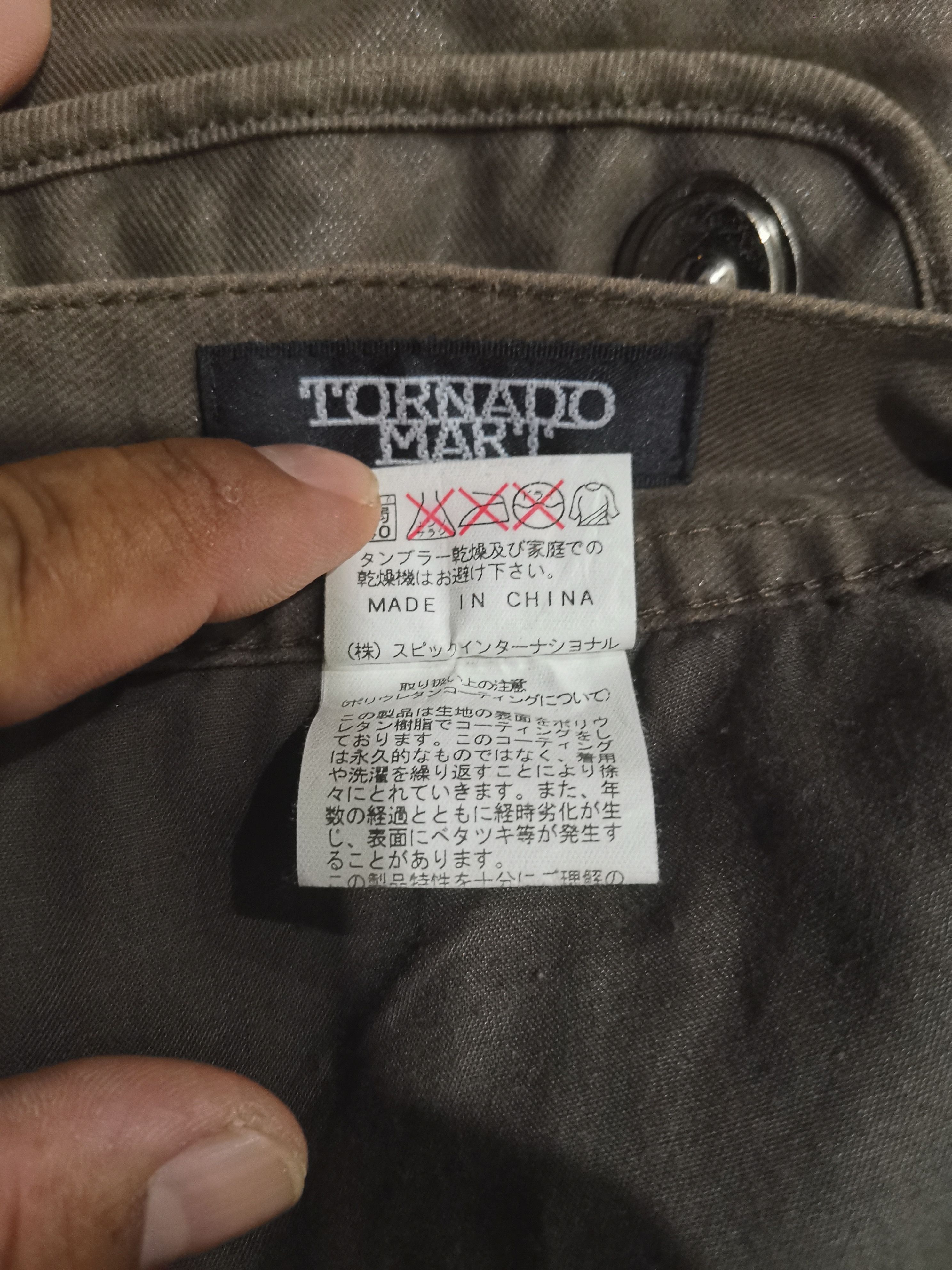 Japanese Brand 🔥Last Drop🔥Rare Vtg Tornado Mart Multi Pocket Style Size US 34 / EU 50 - 9 Thumbnail