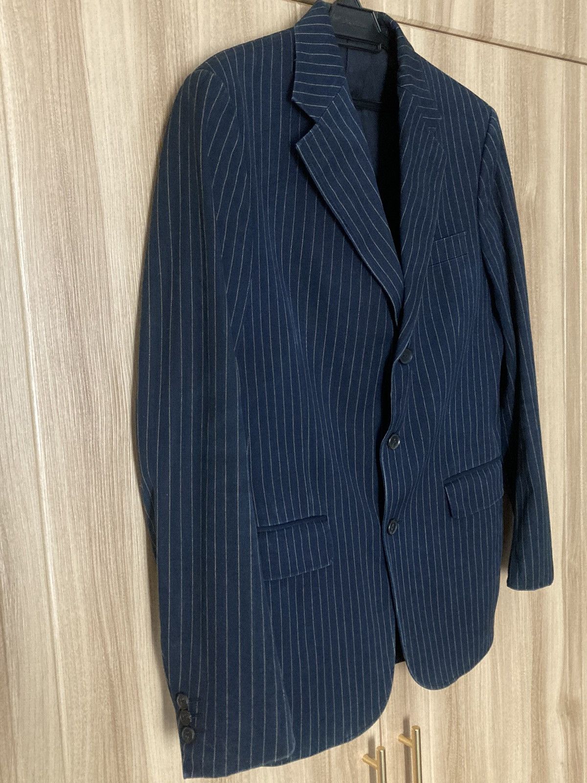 Polo Ralph Lauren RRL Double RL HBT Wabash Indigo Coat Blazers Size 38R - 4 Thumbnail