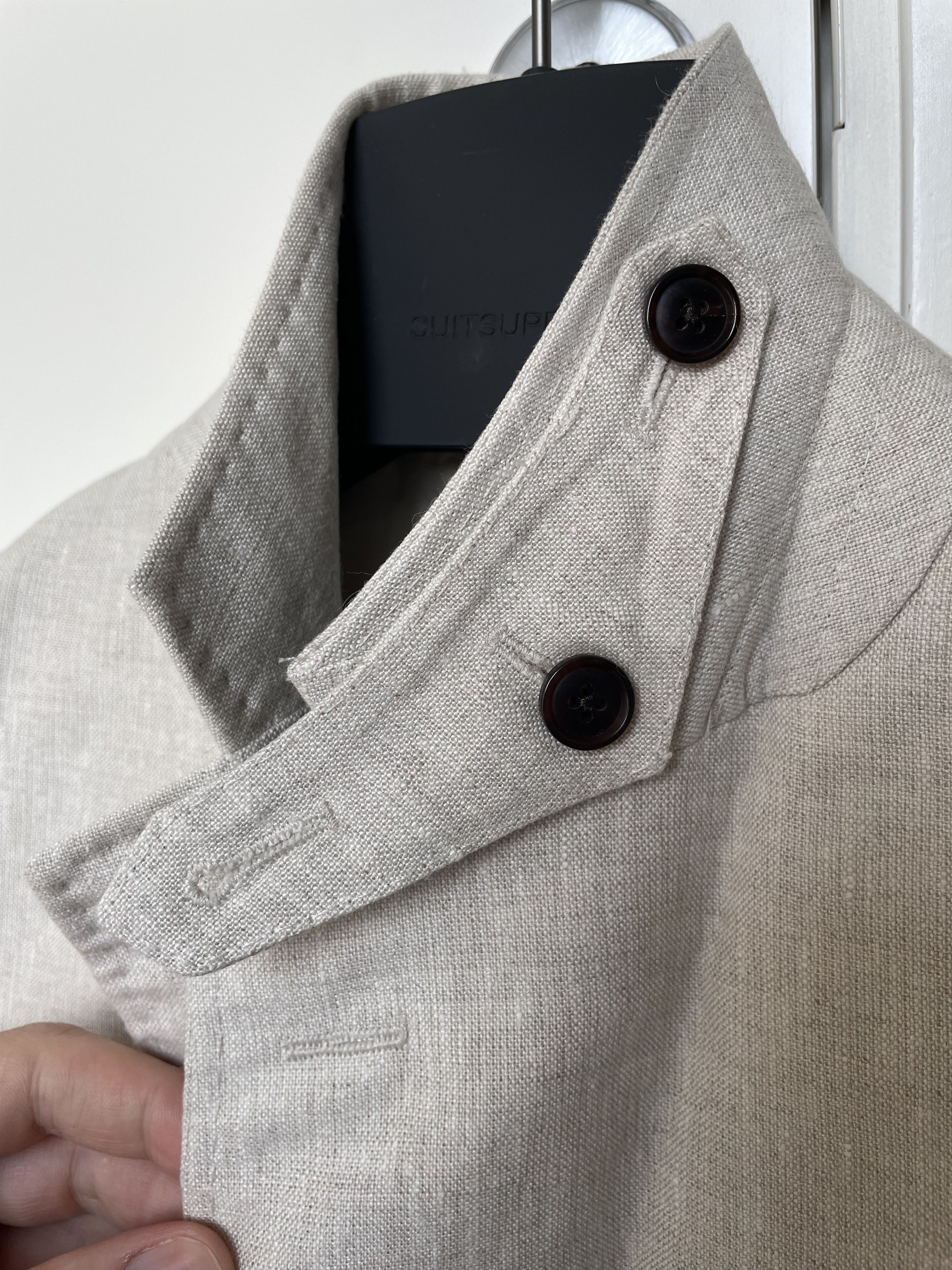 Suitsupply [NO US TAX] LNWOT Suitsupply Jort linen safari jacket, 36R Size 36R - 6 Thumbnail