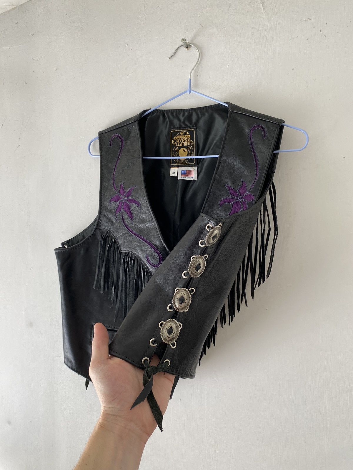 Gypsy × Vintage Vintage Gypsy Leather Archival Vest Size US M / EU 48-50 / 2 - 3 Thumbnail