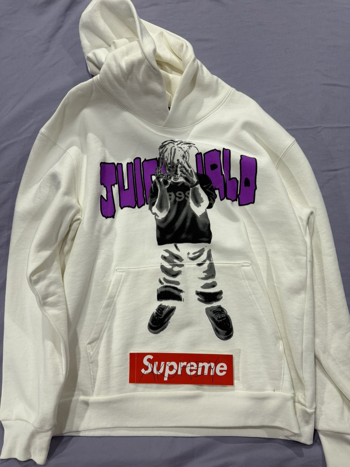 Juice wrld supreme hoodie sales