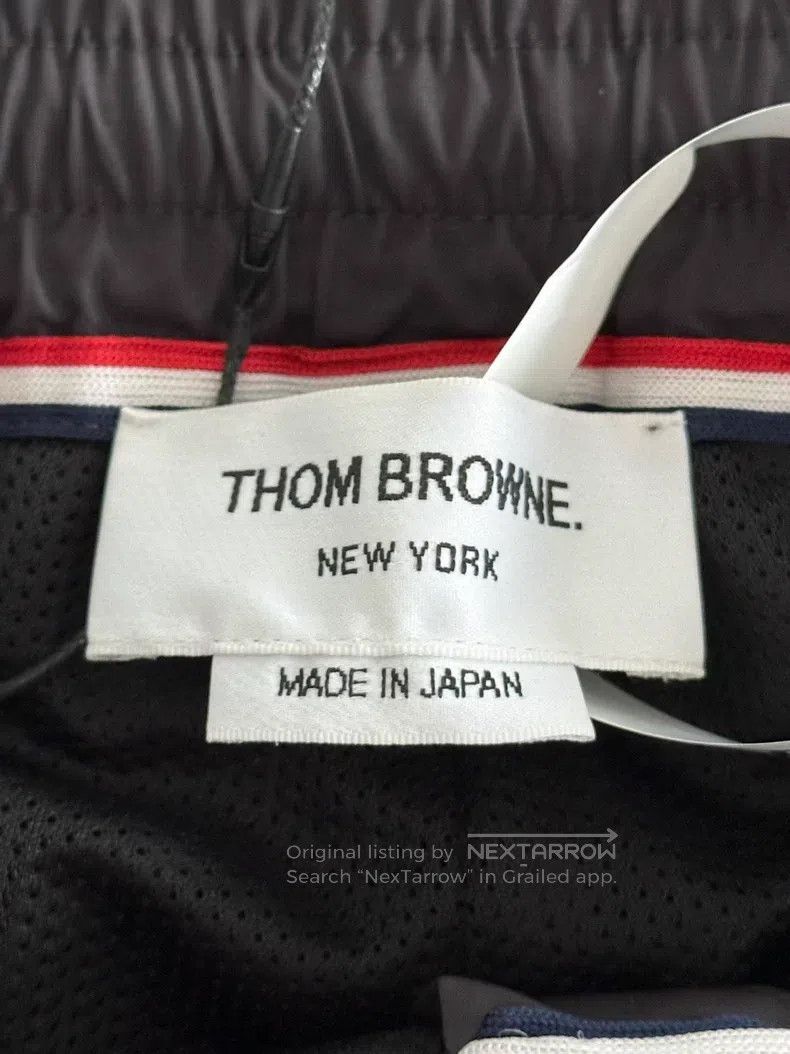 Thom Browne Thom Browne size 4 Black Nylon Sport Pants Size US 30 / EU 46 - 3 Thumbnail