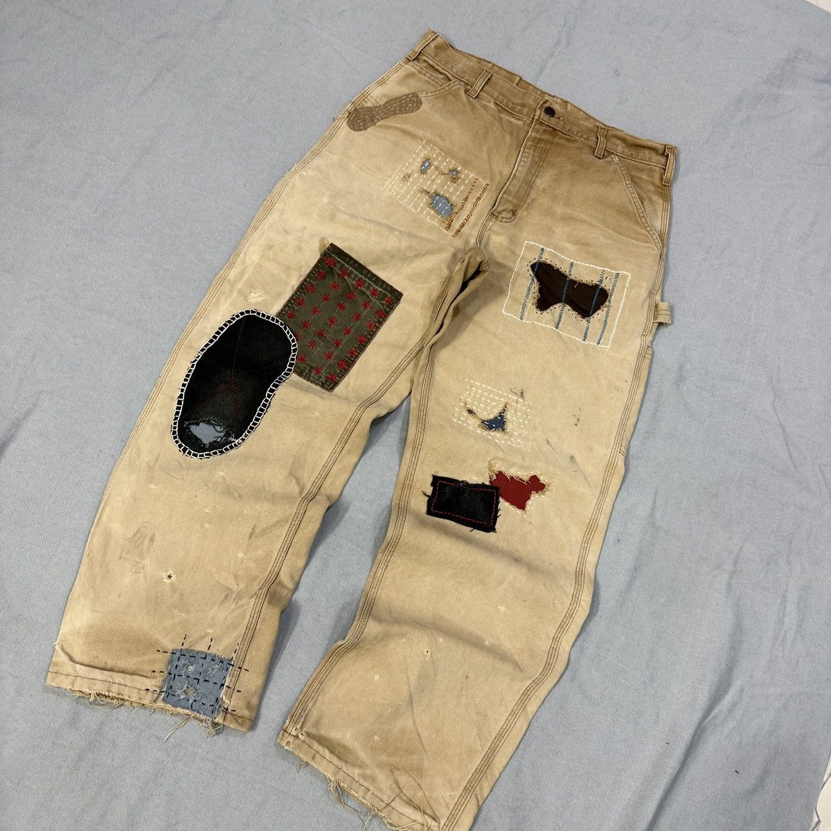 Carhartt Vintage Carhartt Japanese sashiko carpenter denim Size US 32 / EU 48 - 3 Thumbnail