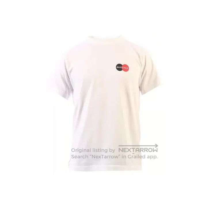 Balenciaga Balenciaga Logo Printed Short Sleeve T. Size US L / EU 52-54 / 3 - 1 Thumbnail