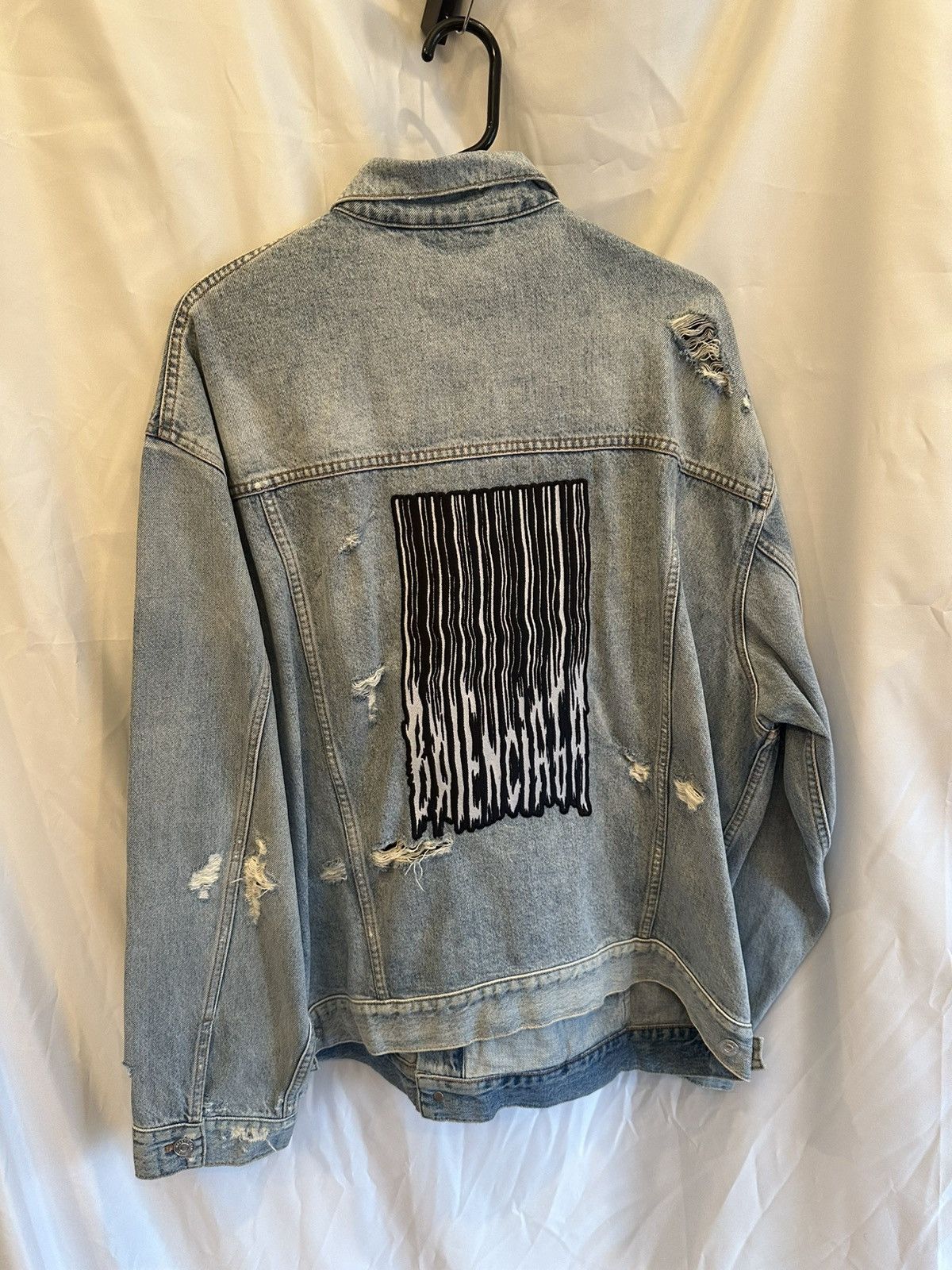 Balenciaga Balenciaga Denim Jacket Size US M / EU 48-50 / 2 - 6 Thumbnail