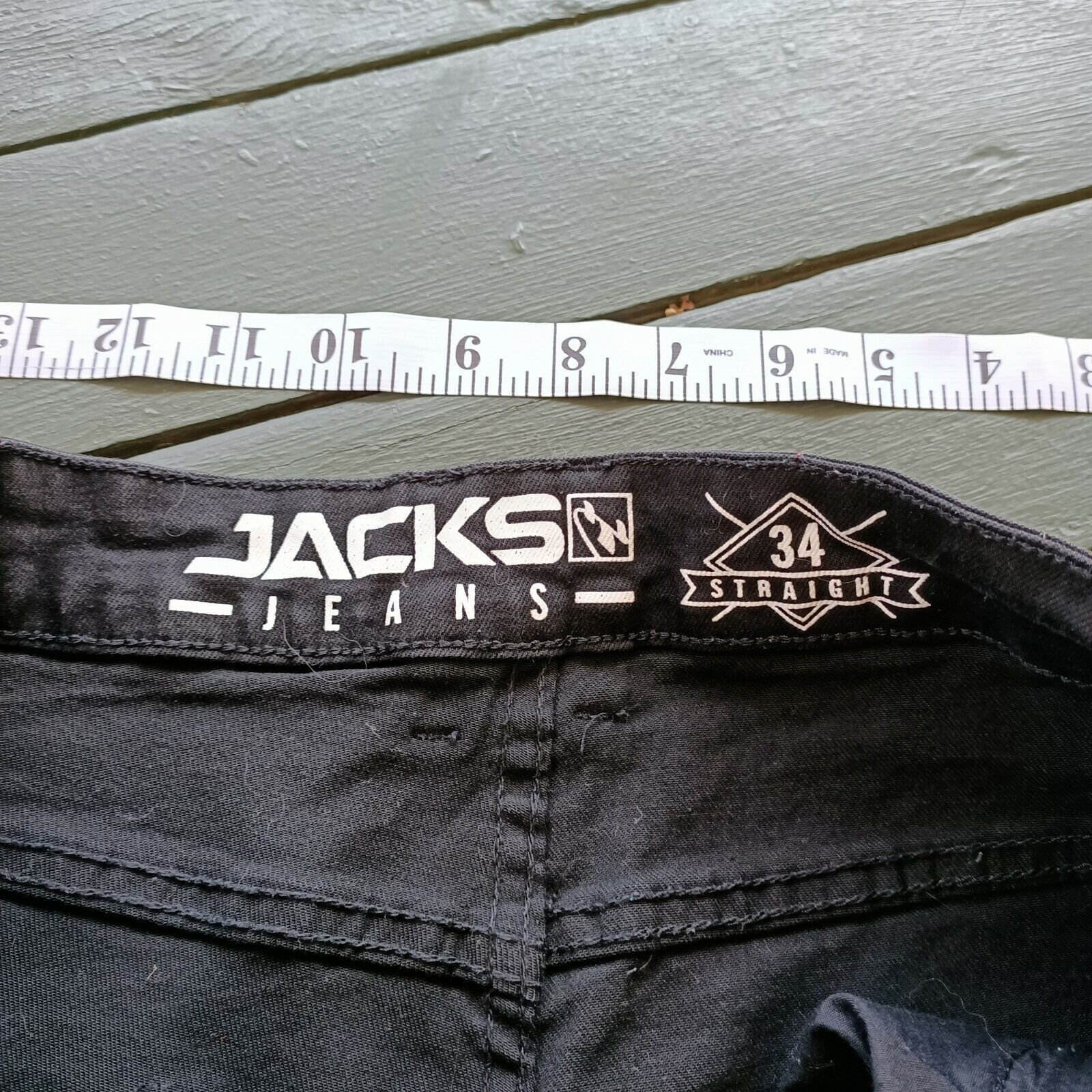 Designer Jacks Mens Jeans Denim Straight Leg Cotton Stretch Casual Size US 34 / EU 50 - 8 Thumbnail