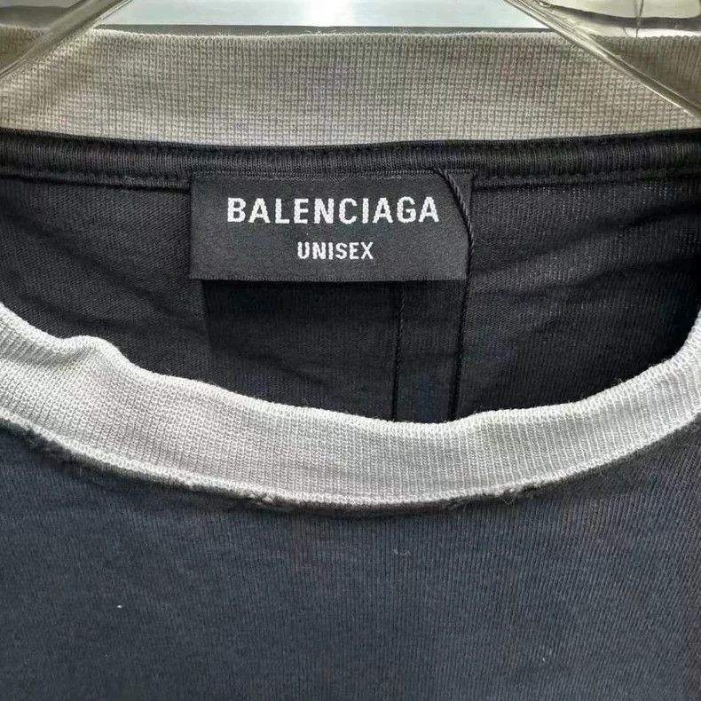 Balenciaga Balenciaga Destruction style double-ring small logo short Size US M / EU 48-50 / 2 - 2 Thumbnail
