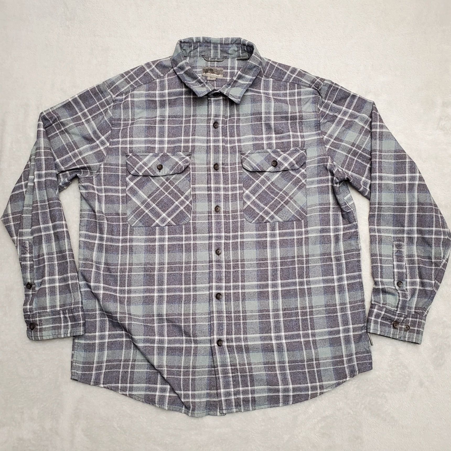Royal Robbins VINTAGE Royal Robbins Shirt Mens XL Blue Gray Plaid Nylon Outdoors Size US XL / EU 56 / 4 - 2 Thumbnail