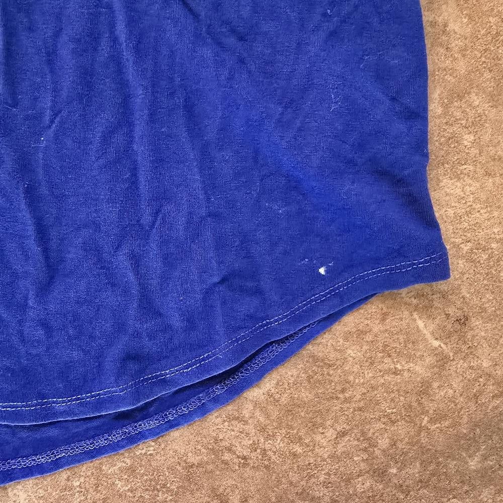 Designer Blue Basic Cupio Signature Short Sleeve Size L / US 10 / IT 46 - 4 Thumbnail