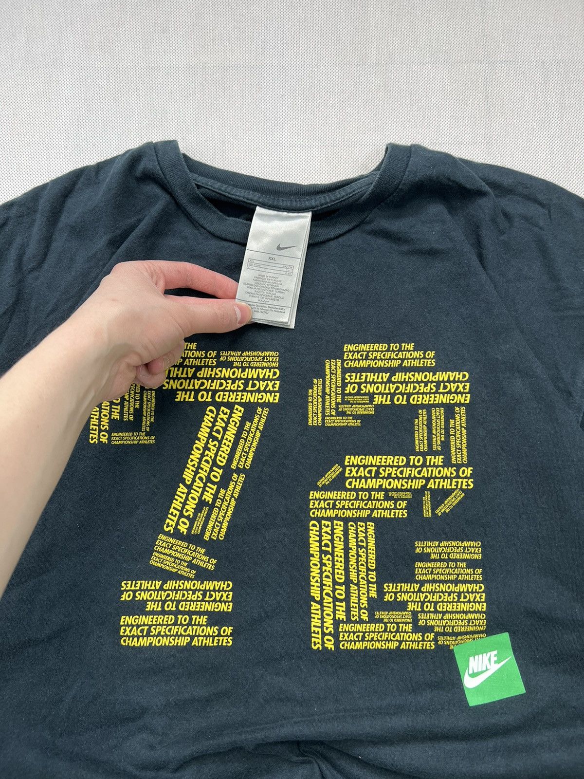 Nike × Vintage Baggy Tshirt Nike 72 Vintage 90’s 00’s Size US XXL / EU 58 / 5 - 2 Thumbnail