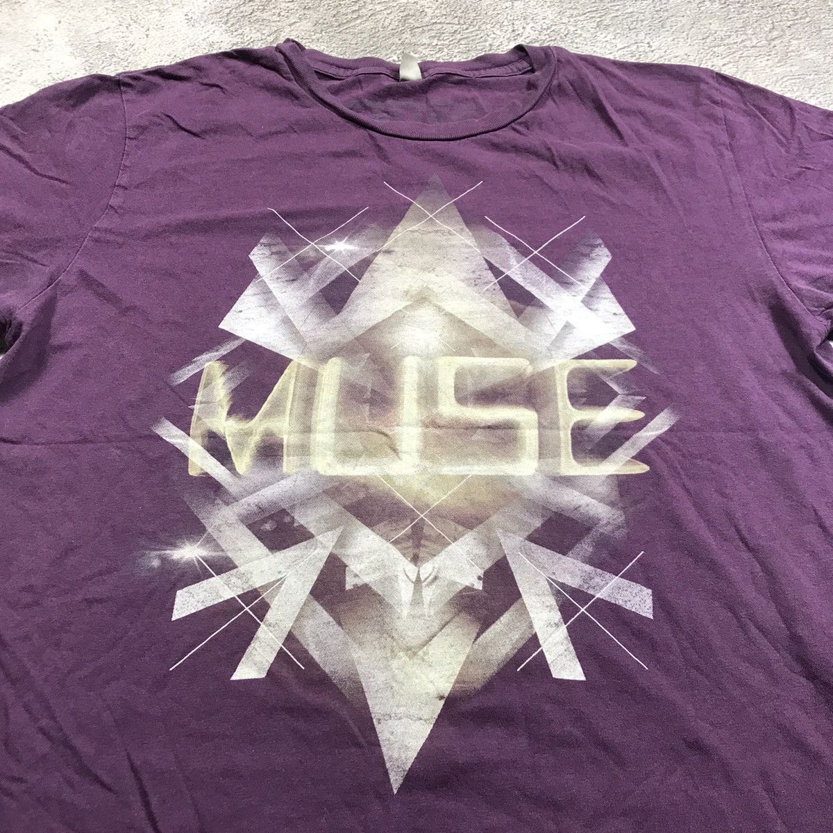 Vintage Vintage Muse Band Tee Sun Faded Graphic Tee Y2K Grunge M Size US M / EU 48-50 / 2 - 3 Thumbnail