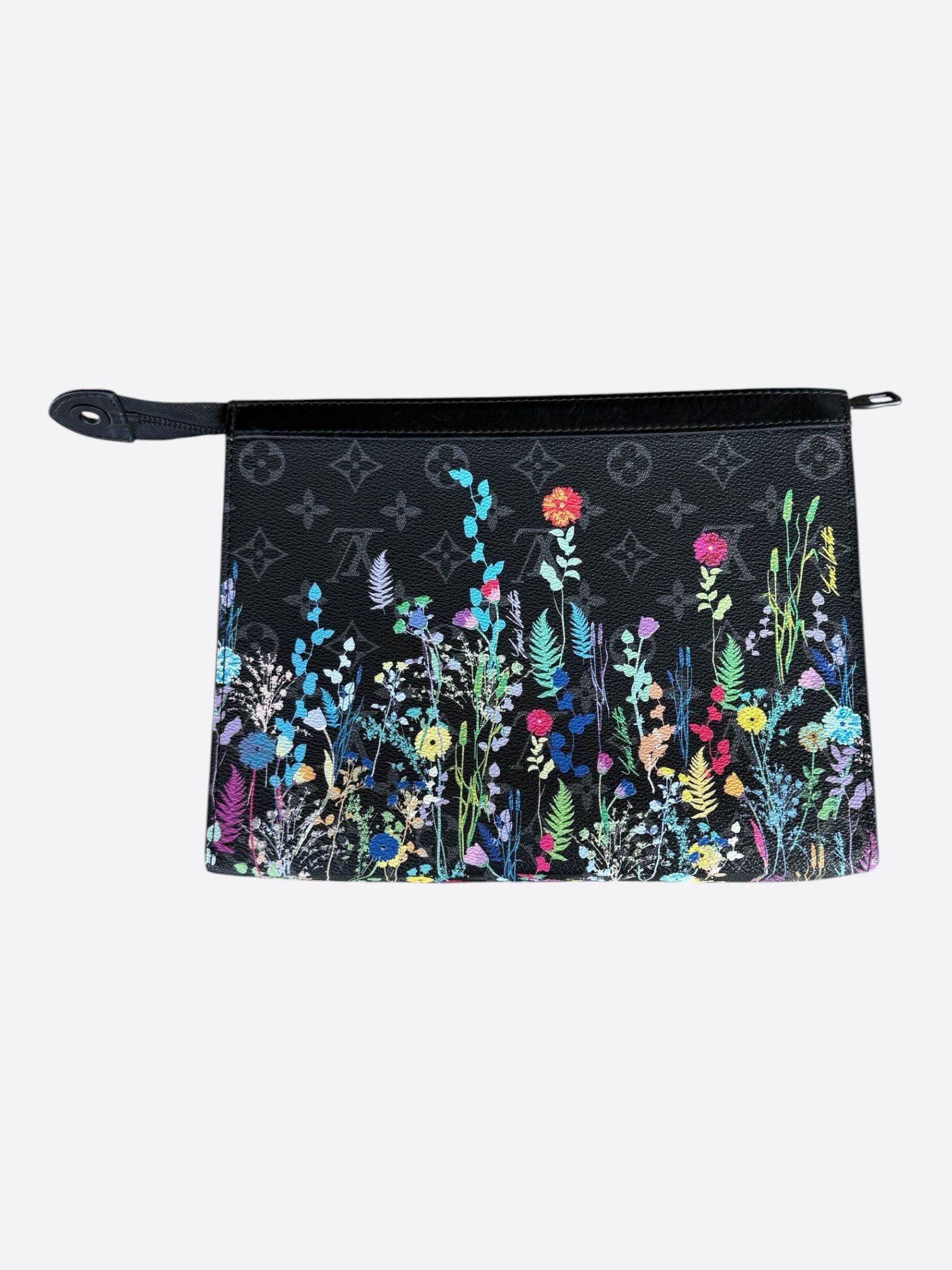 Louis Vuitton Louis Vuitton Monogram Eclipse Folia Pochette Voyage MM Size ONE SIZE - 1 Thumbnail