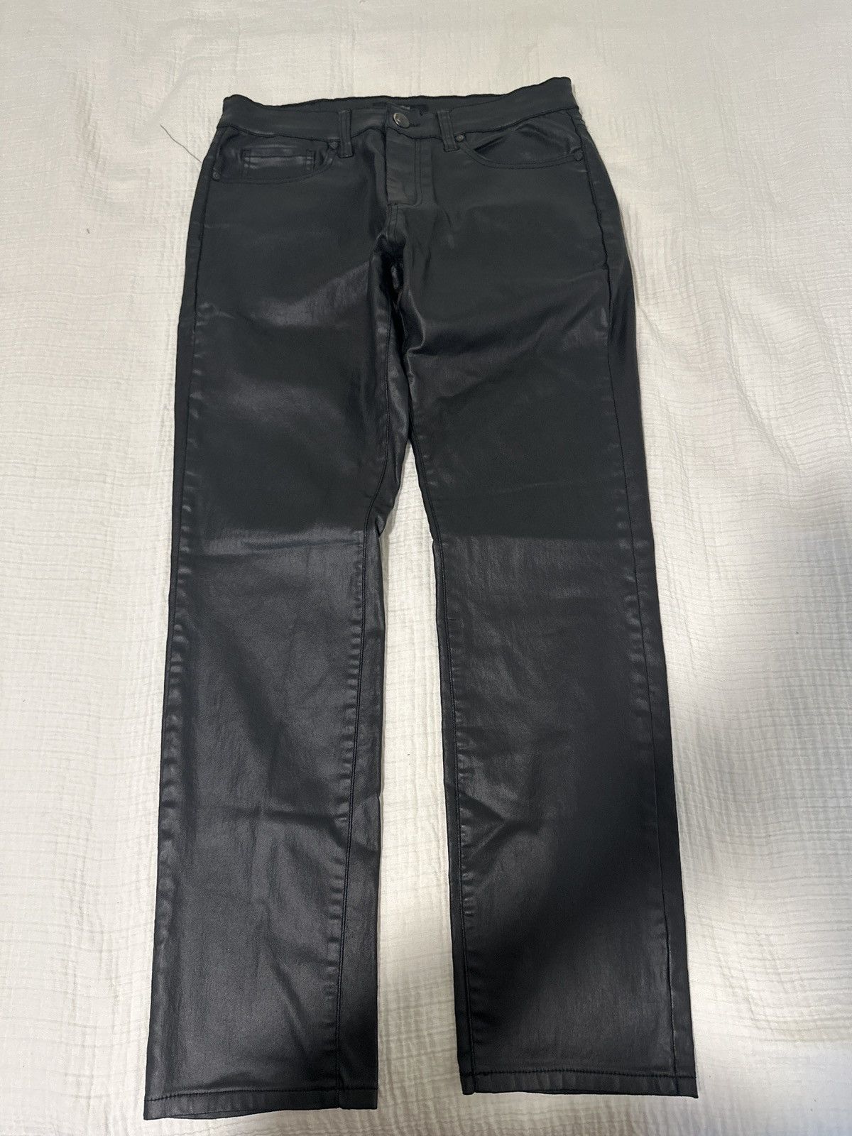Other Black waxed Ethanol pants Size US 32 / EU 48 - 2 Thumbnail