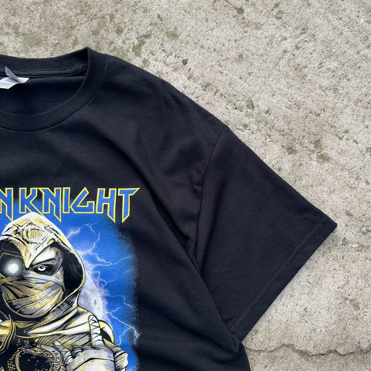 Iron Maiden VTG Iron Maiden Heavy Metal T-shirts Big Logo Moon Knight Size US L / EU 52-54 / 3 - 4 Thumbnail