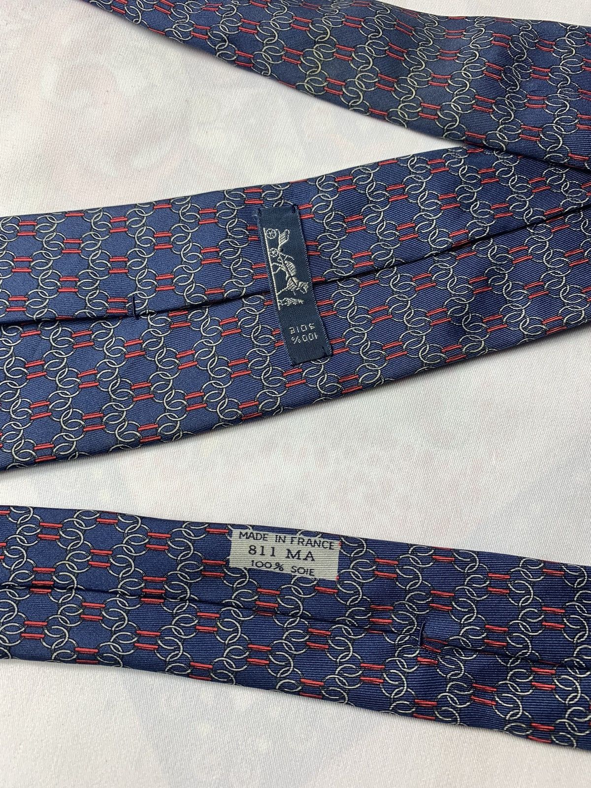 Hermes Hermes Silk Necktie / Neckwear / Accessories Size ONE SIZE - 4 Thumbnail