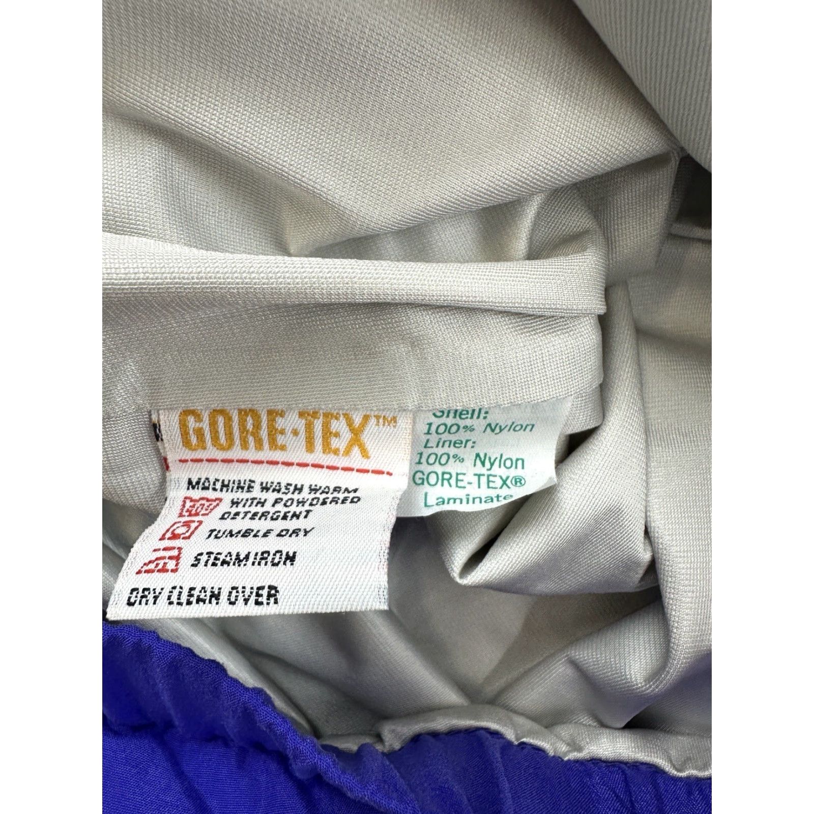 Vintage VINTAGE Forrester's Jacket Womens Medium Blue Full Zip Nylon Gore-Tex USA Made Size M / US 6-8 / IT 42-44 - 4 Thumbnail