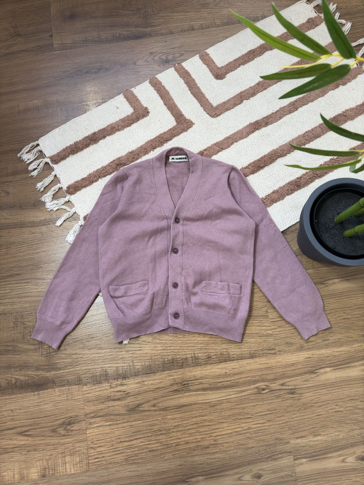 Jil Sander VINTAGE JIL SANDER CUTE WOOL CARDIGAN Size XS / US 0-2 / IT 36-38 - 2 Thumbnail