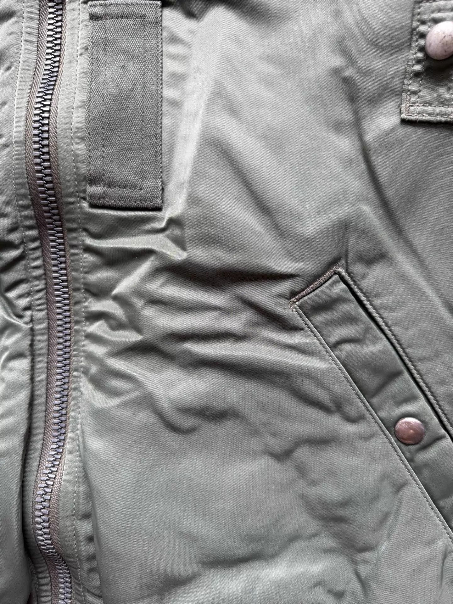 Visvim Visvim 19SS Thorson JKT Collage MA1 Olive 3 (Worn, Accs) Size US L / EU 52-54 / 3 - 7 Thumbnail