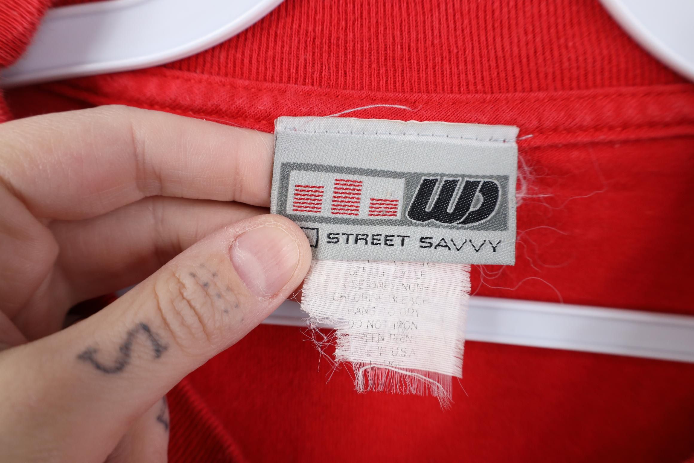 Vintage Vintage 90s Y2K Streetwear Snake Fire Long Sleeve T-Shirt Size US XL / EU 56 / 4 - 11 Thumbnail