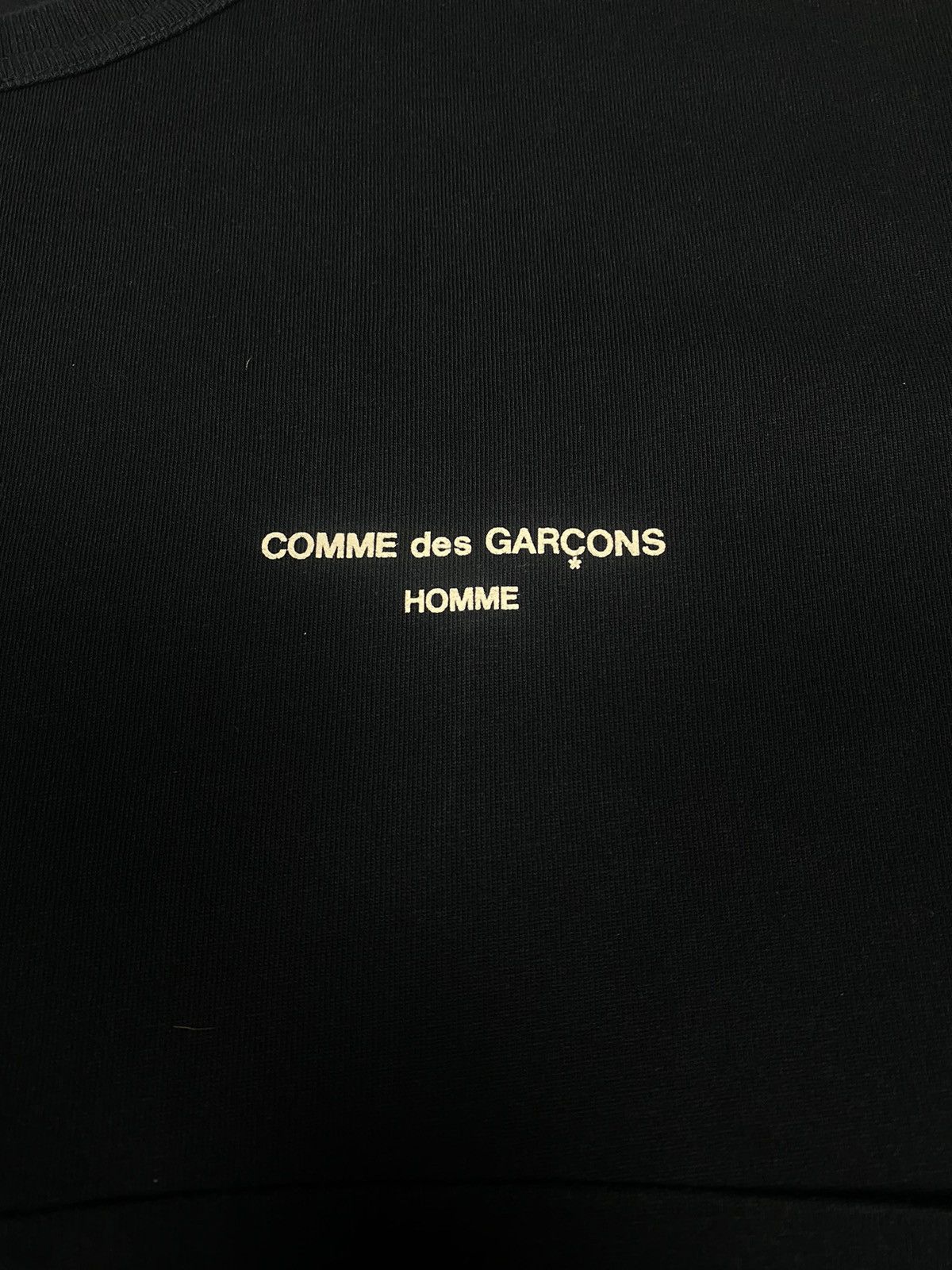 Comme des Garcons Homme Plus Comme des garcons homme plus logo tshirt Size US S / EU 44-46 / 1 - 3 Thumbnail
